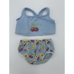 Build A Bear Tank Top and Panty‎ Bloomers Cherries and Daisies